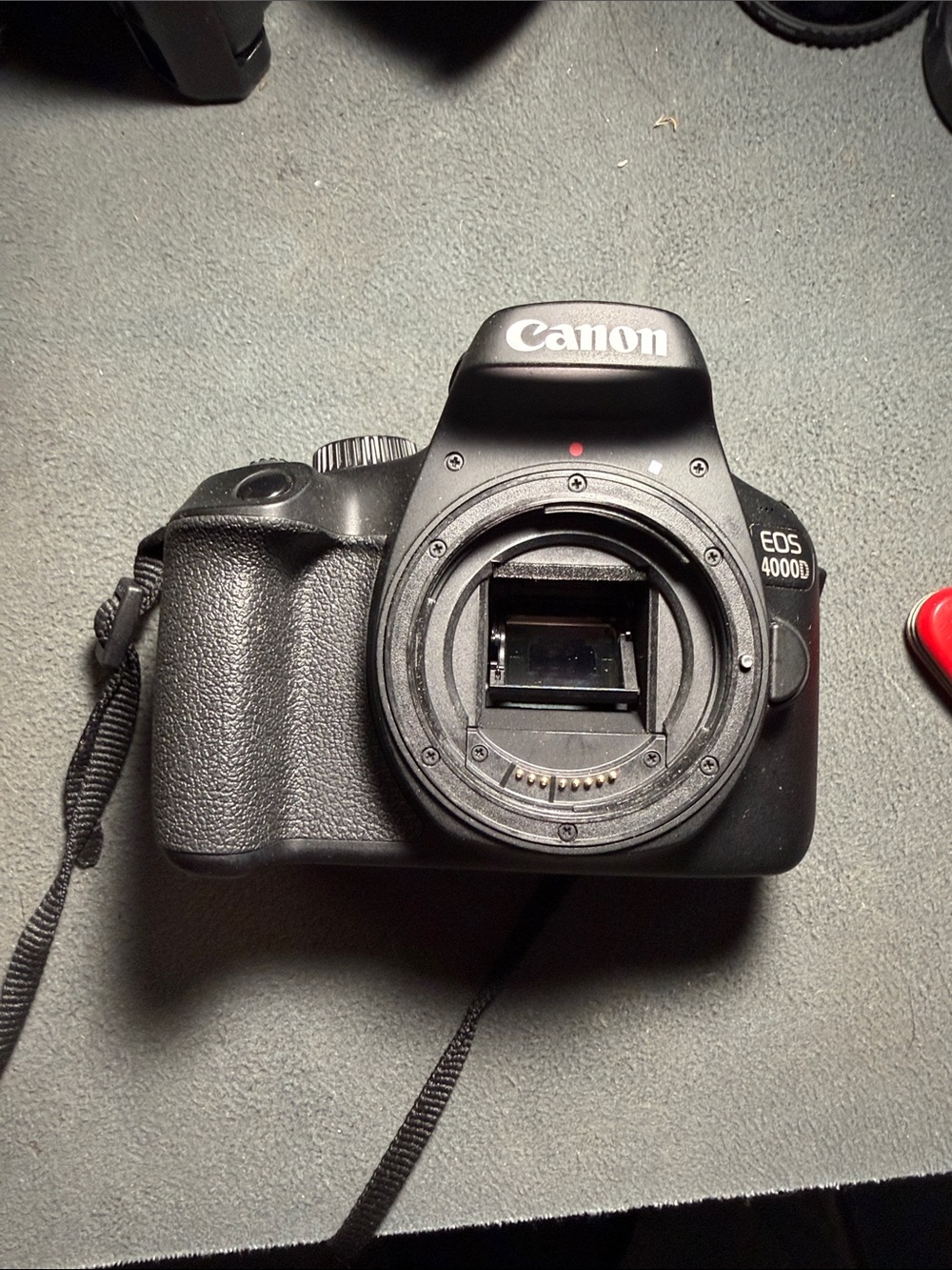 Canon EOS 4000D DSLR Camera Body - Black